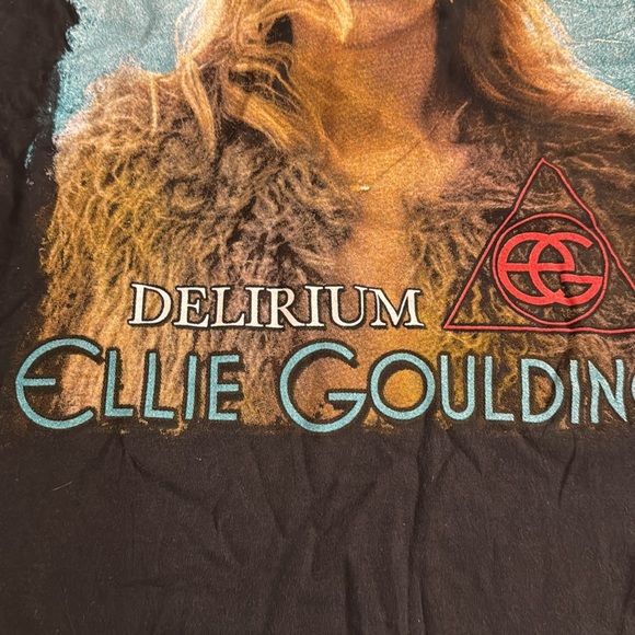 2016 Ellie Goulding Delirium Music Tour Graphic Concert T-shirt Unisex Black - Picture 4 of 10